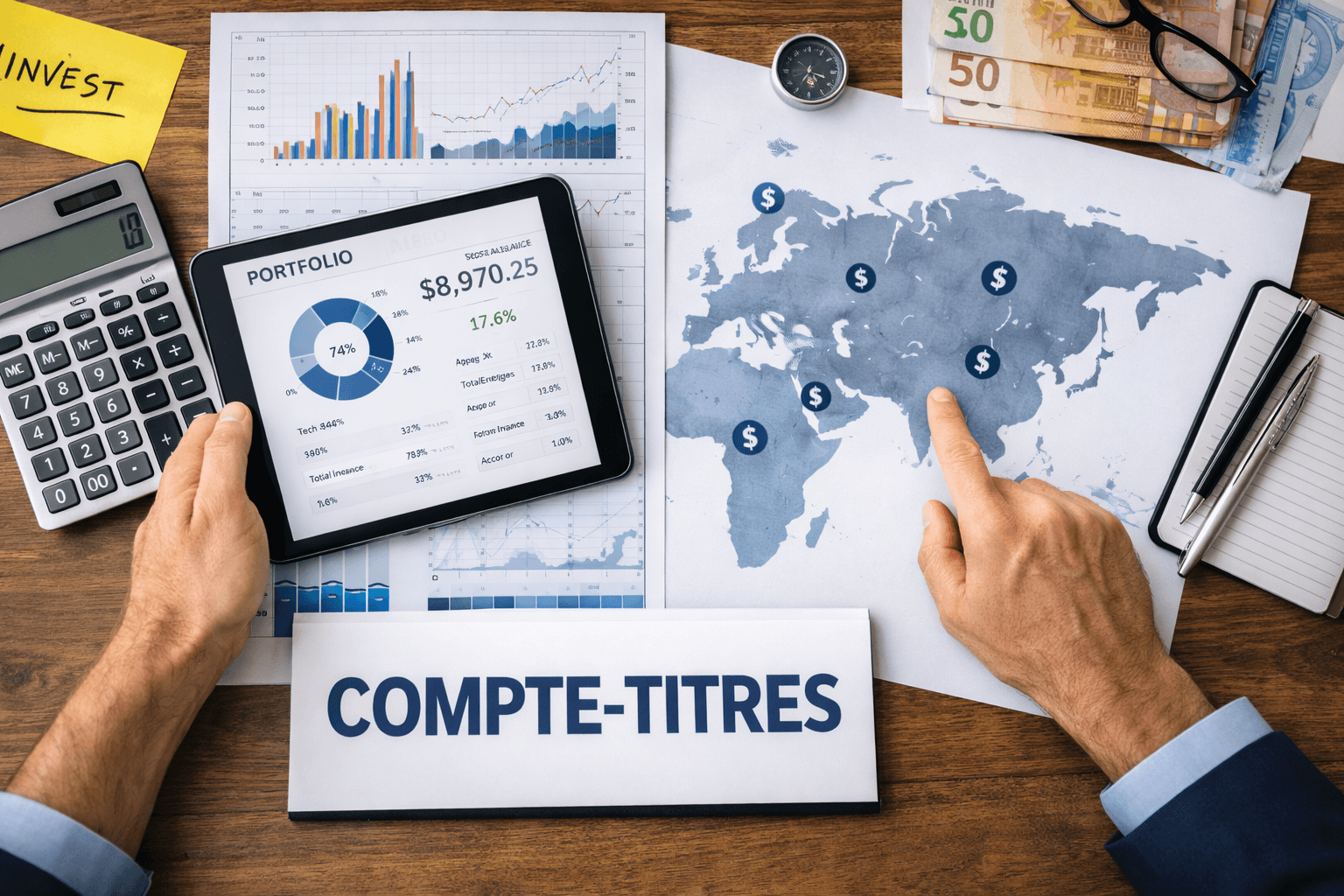 Compte-titres : fonctionnement, fiscalité et différences avec le PEA