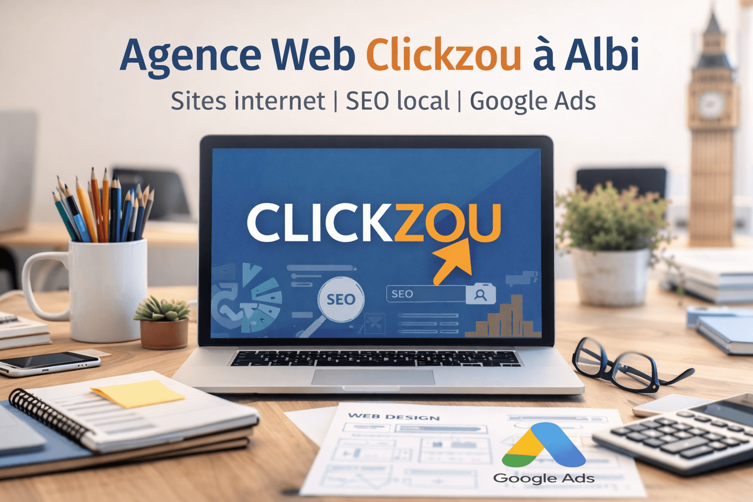 Agence web Clickzou à Albi : services, tarifs et avis