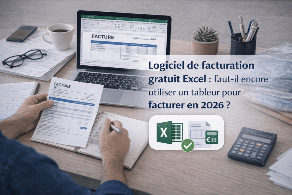 Logiciel de facturation gratuit Excel : faut-il encore utiliser un tableur en 2026 ?
