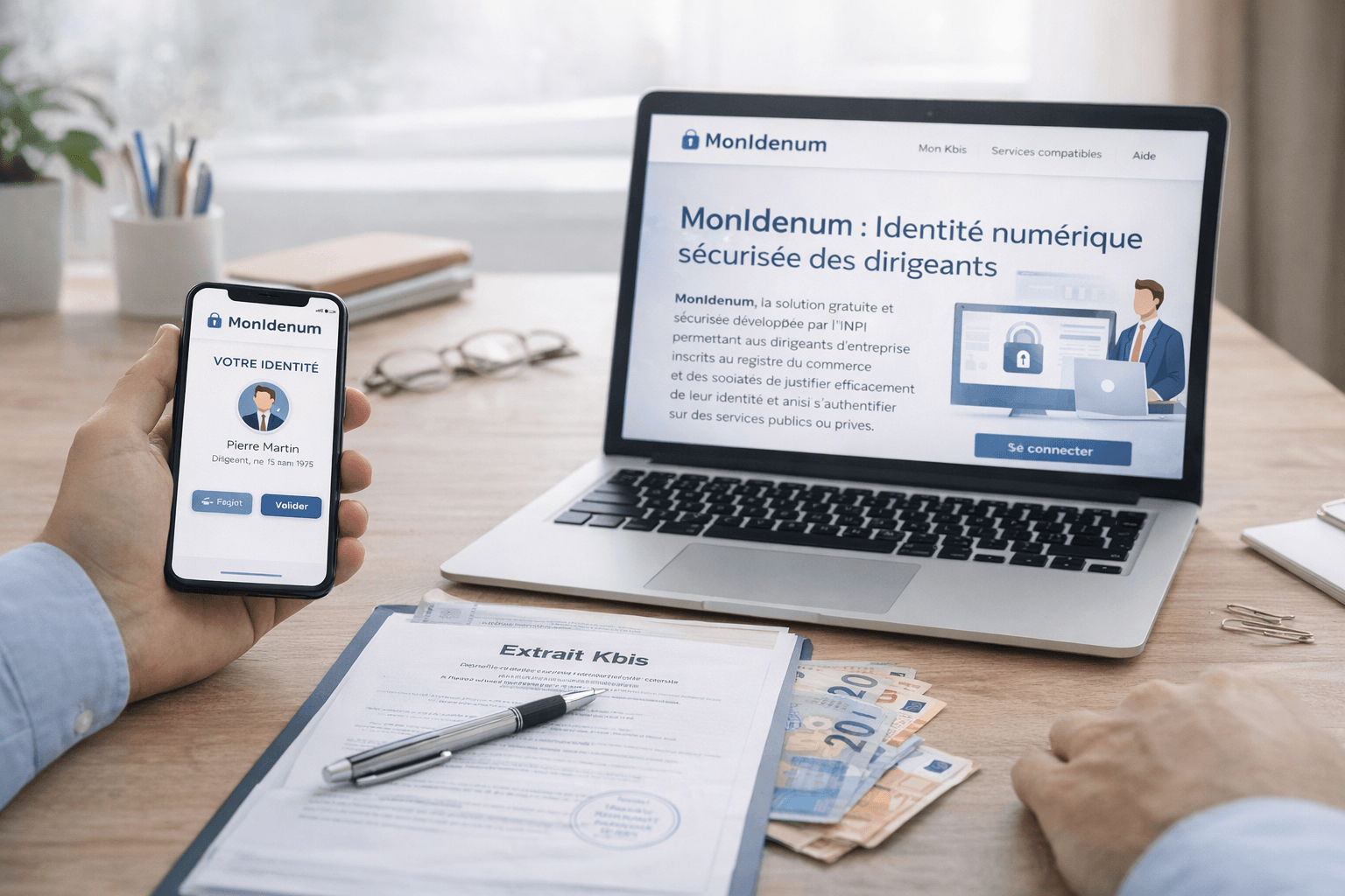 MonIdenum : fonctionnement, inscription et utilisation pour les dirigeants