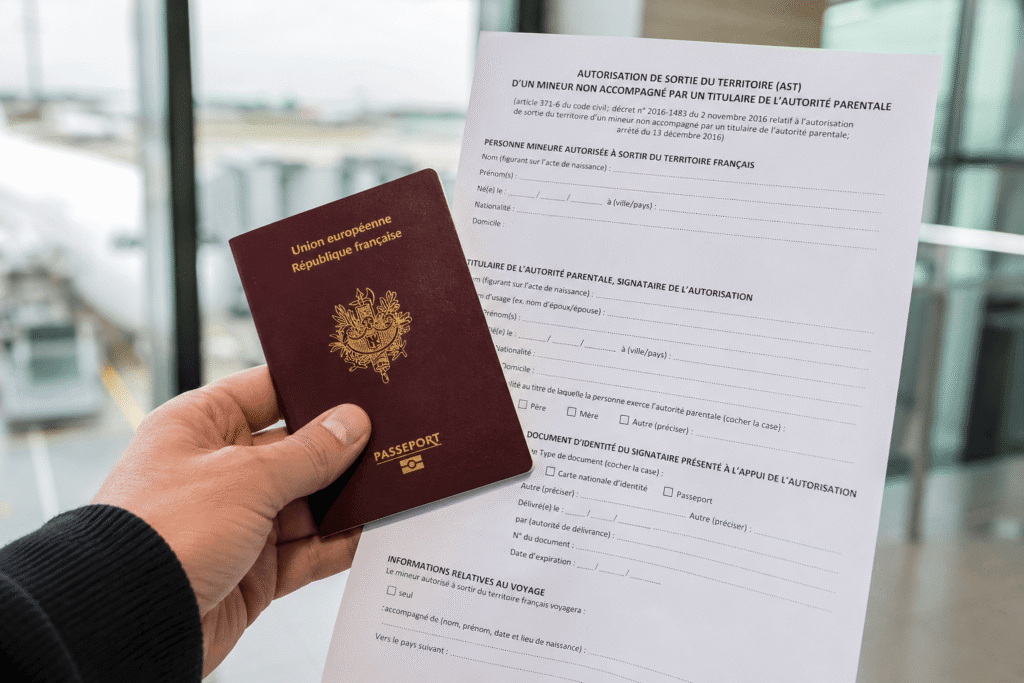 Autorisation de sortie du territoire