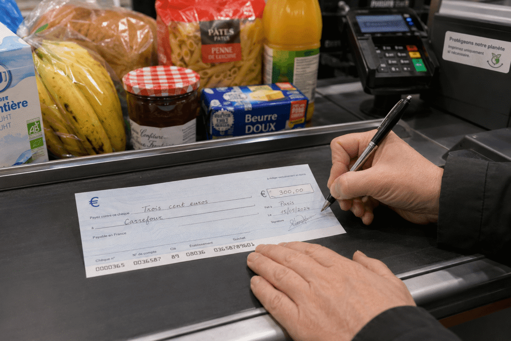 Quel magasin fait les chèques différés ?
